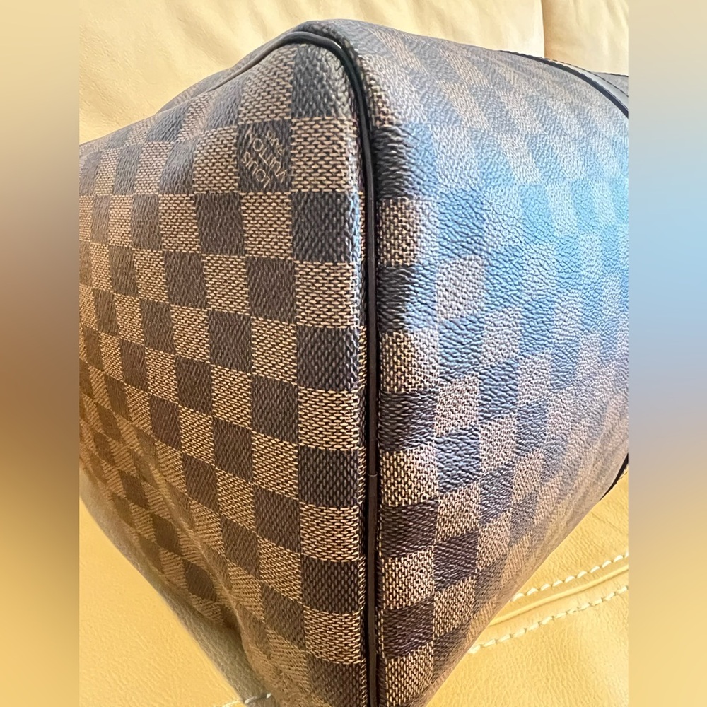 Louis Vuitton Damier Ebene Keepall Bandouliere 50 Travel Bag - Picture 7 of 11